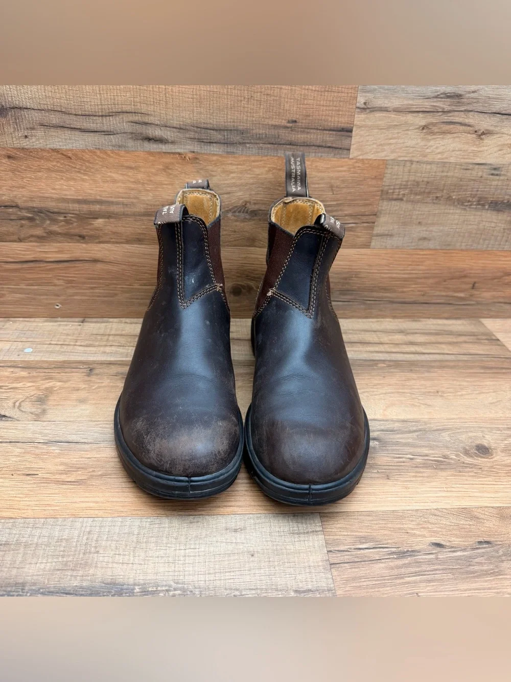 Blundstone 500 Chelsea Boot unisex US M6.5 L9 (AU/UK- 6) Brown Leather Slip-On